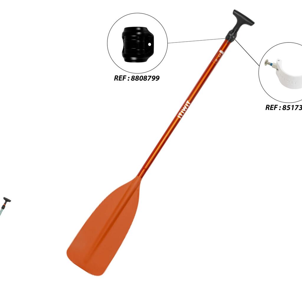 VESLO ZA KANU 100 PODESIVO 130/150 cm ALUMINIJUMSKO JEDNODELNO