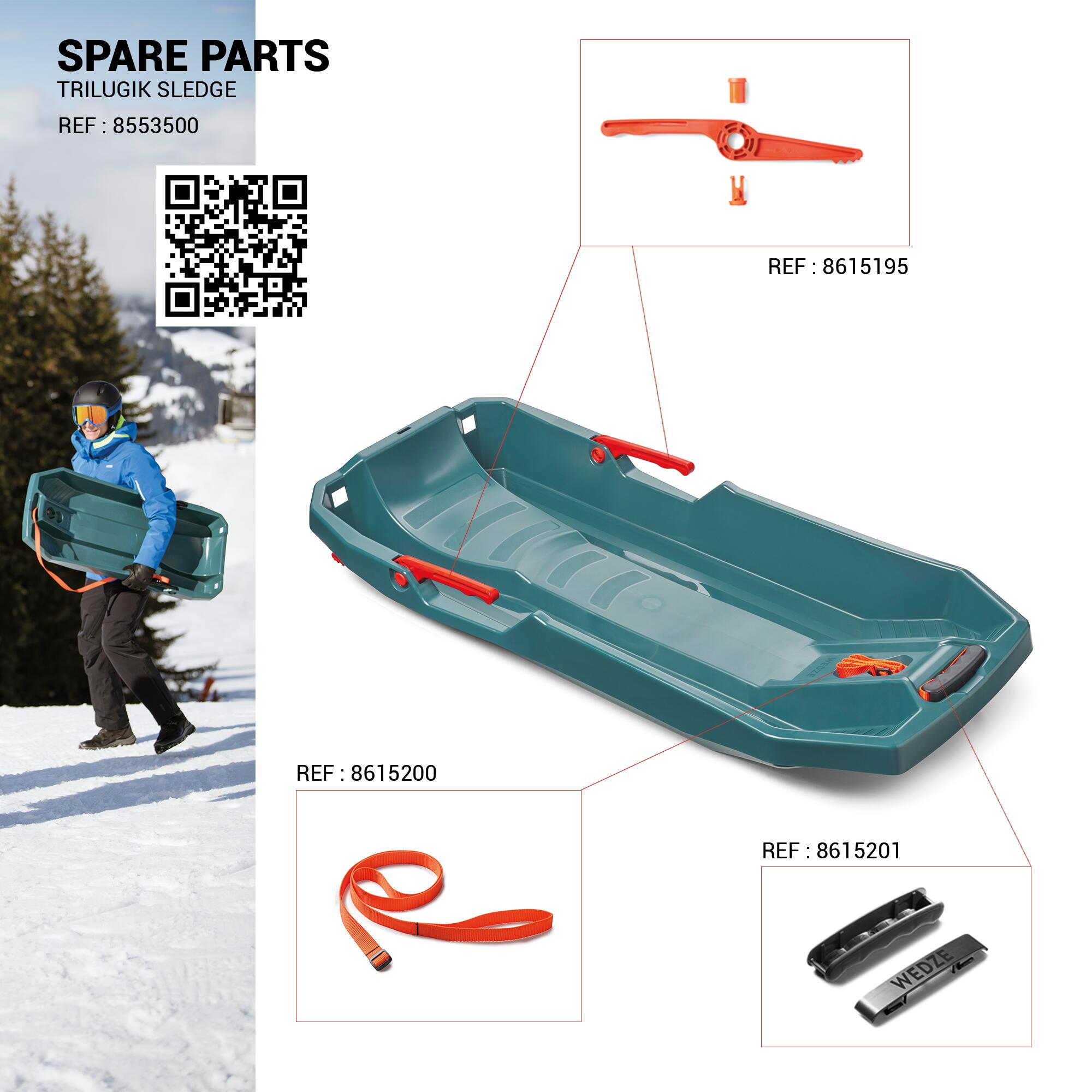LUGE ADULTE PLATEAU - TRILUGIK VERTE 11/11