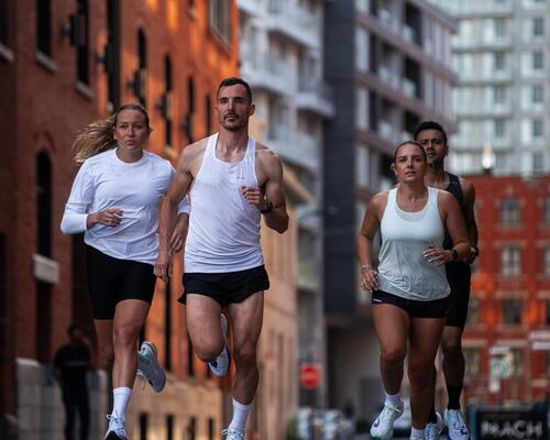 slow jogging