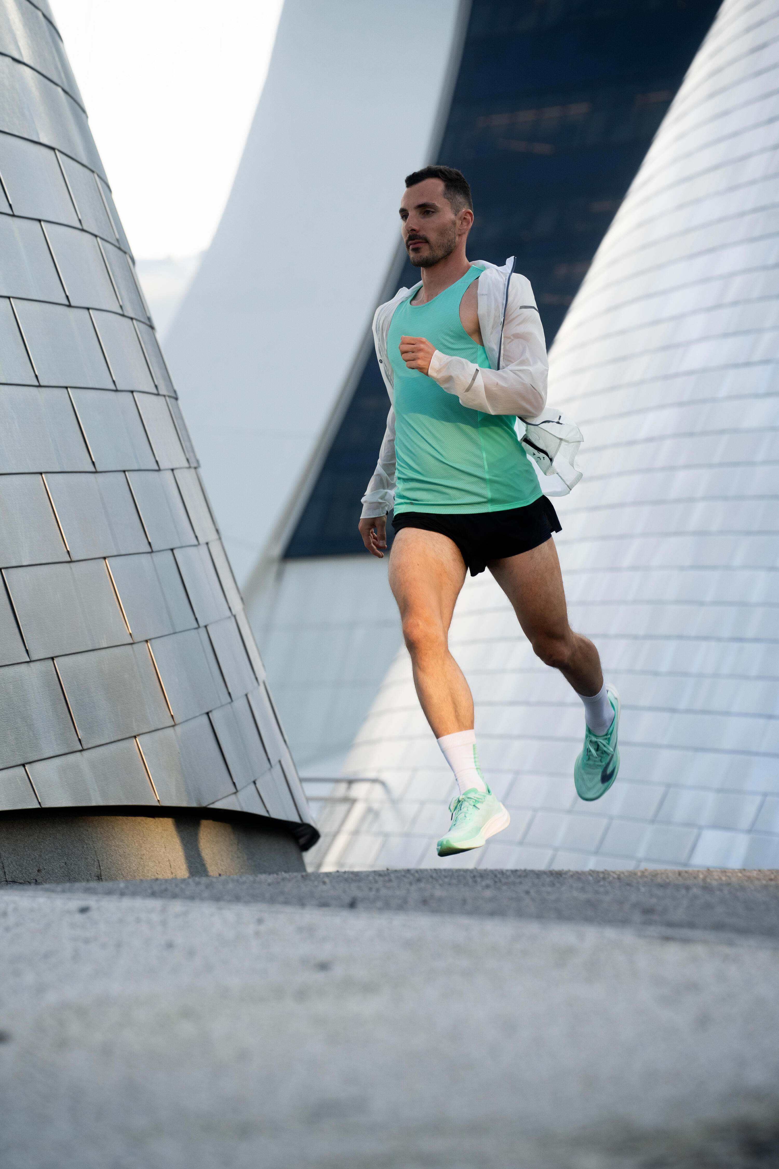 CALÇADO DE CORRIDA HOMEM KIPRUN KD900 LIGHT VERDE/VIOLETA 13/20