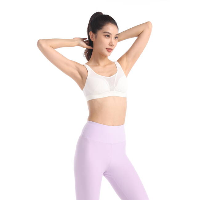 Sports Bra High Support for Running - Magnolia