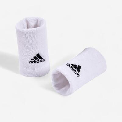 Schweissband Tennis ADIDAS - breit weiss