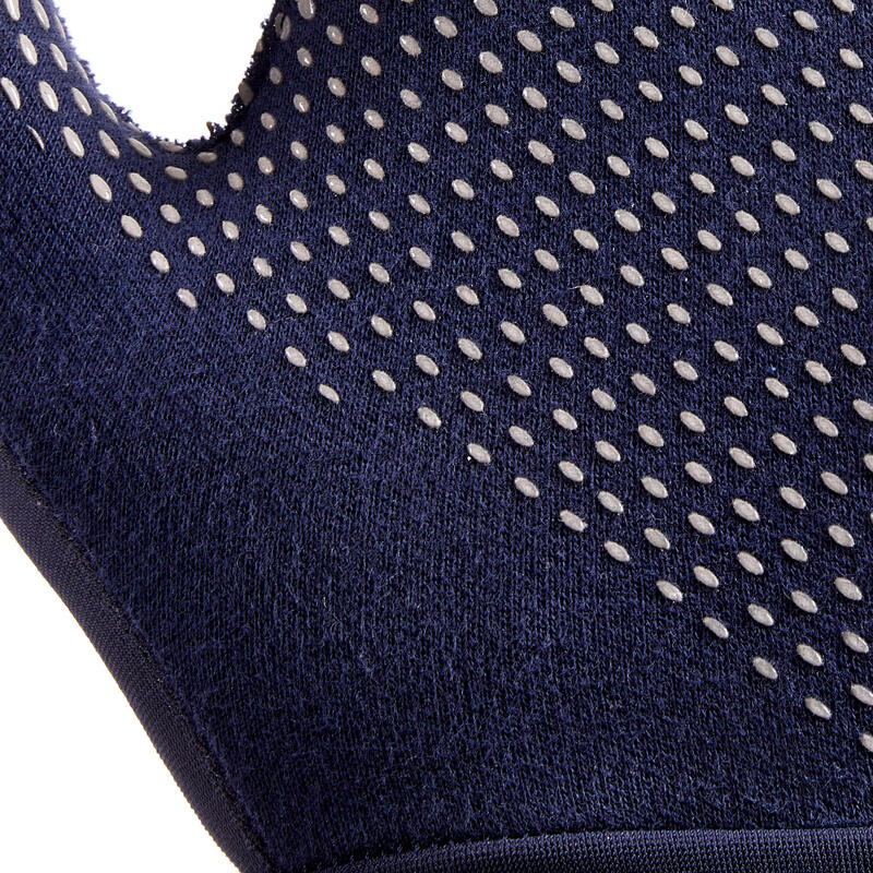 Warme tennishandschoenen voor kinderen marineblauw