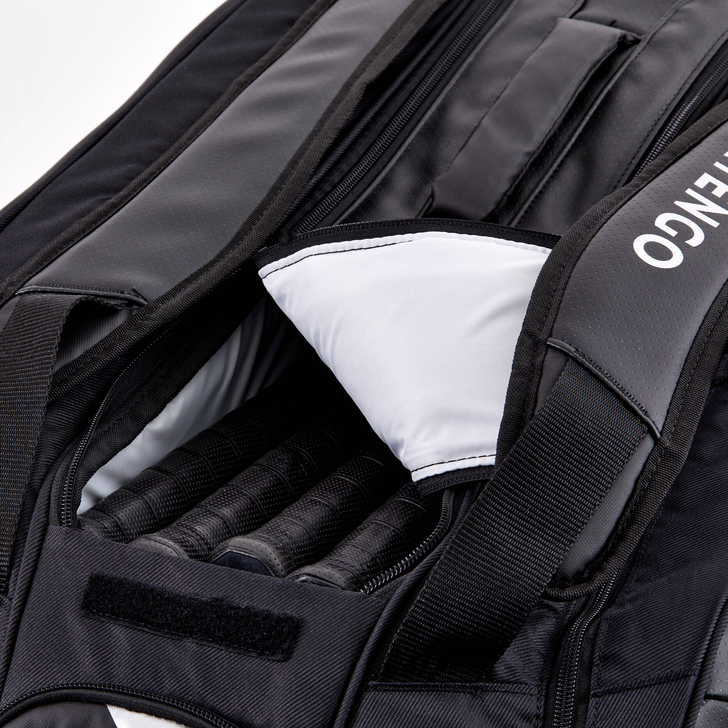 Insulated 12-Racket Tennis Bag XL Pro Control Gaël Monfils - Black -  3
