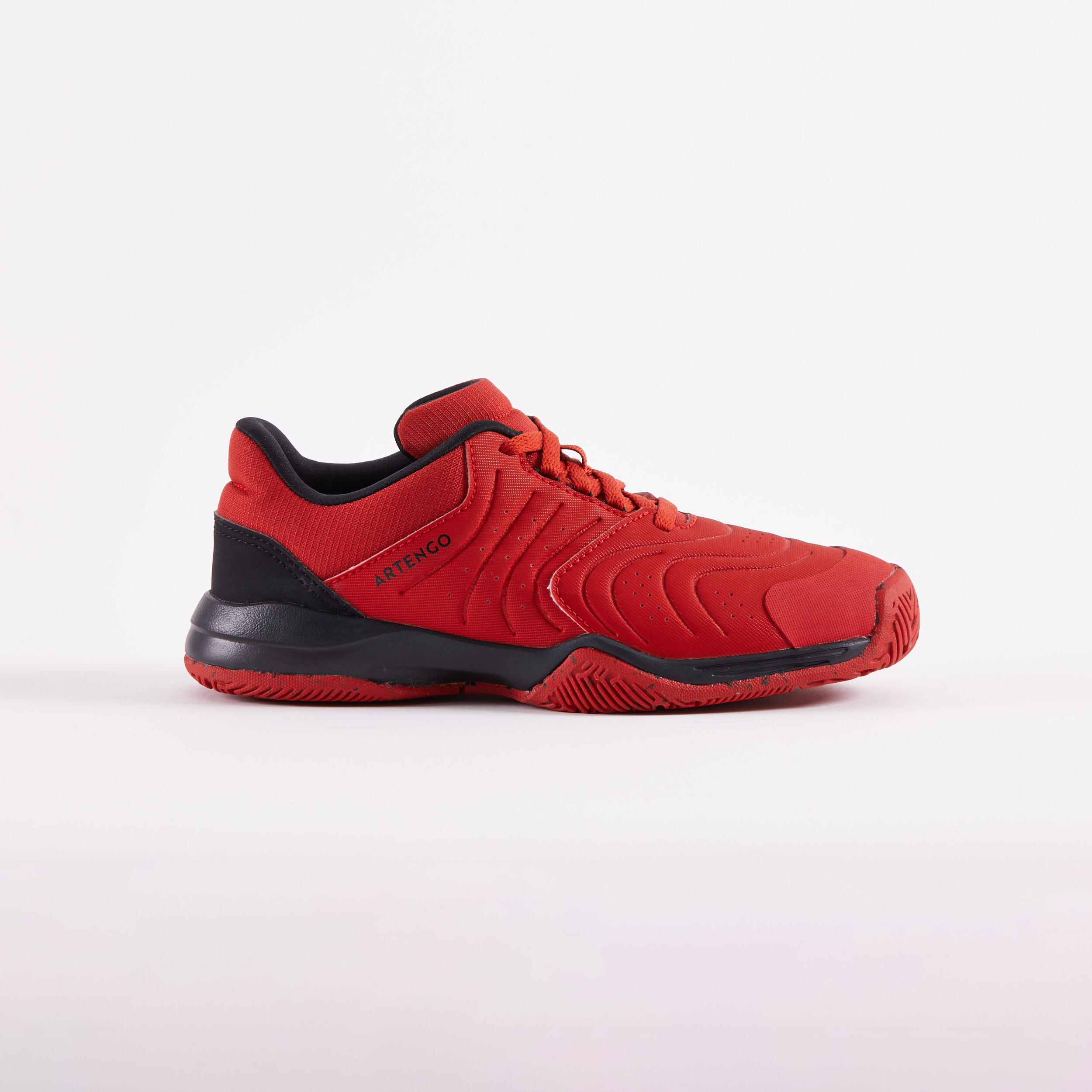 ARTENGO Zapatillas de tenis Júnior con cordones - TS STRONG Jr Rojo