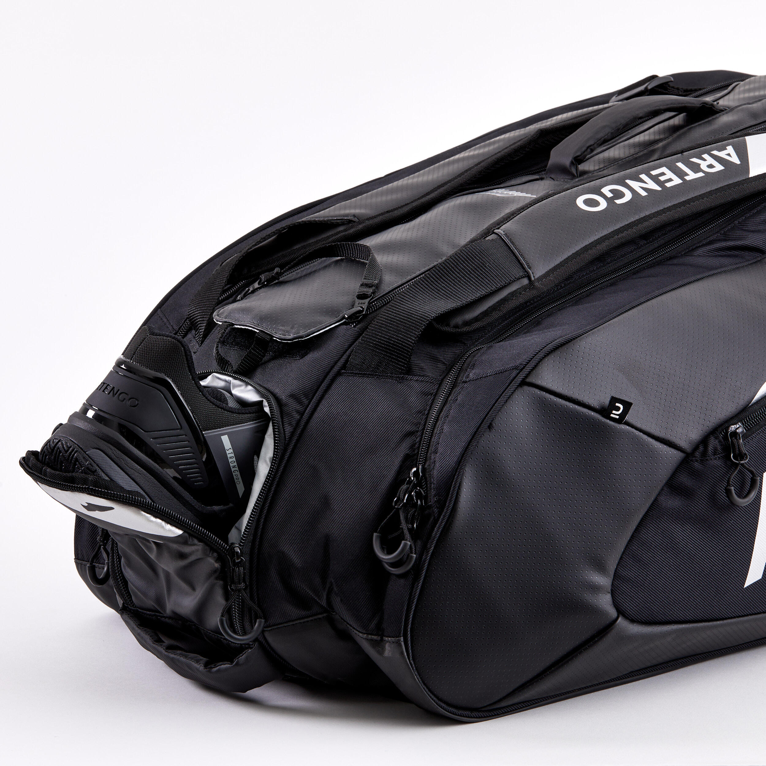 Insulated 12-Racket Tennis Bag XL Pro Control Gaël Monfils - Black 2/7