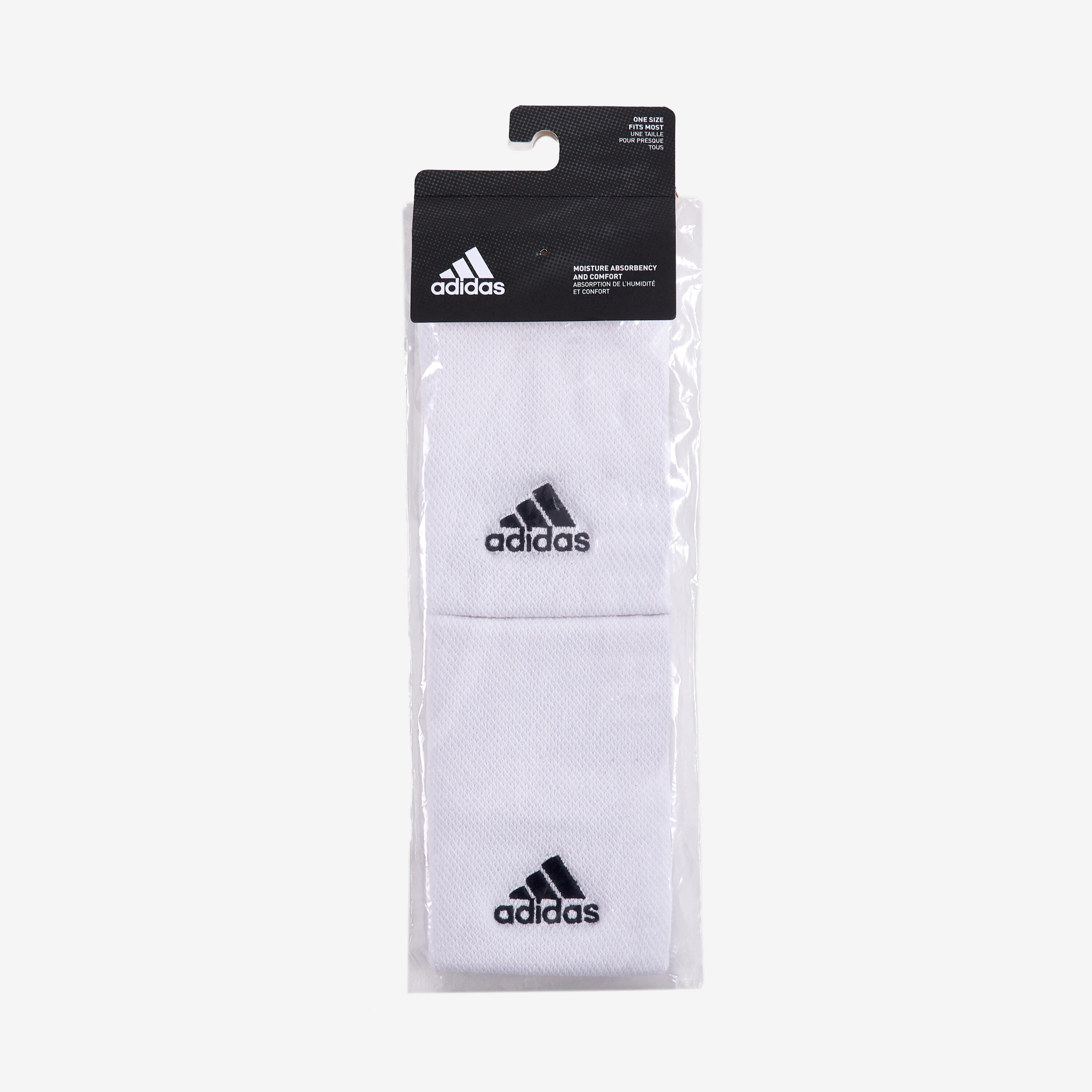 Long Tennis Wristband - White 3/3