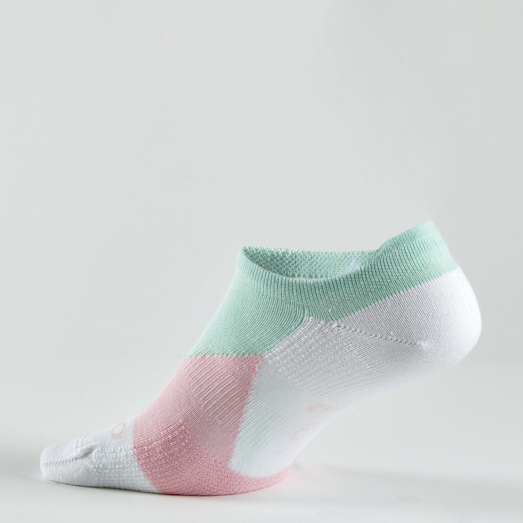 Low Sports Socks RS 160 Tri-Pack - Pink Pattern