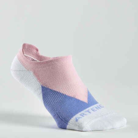 Trumpos sportinės kojinės „RS 160“, 3 poros, įvairių spalvų, rožinės