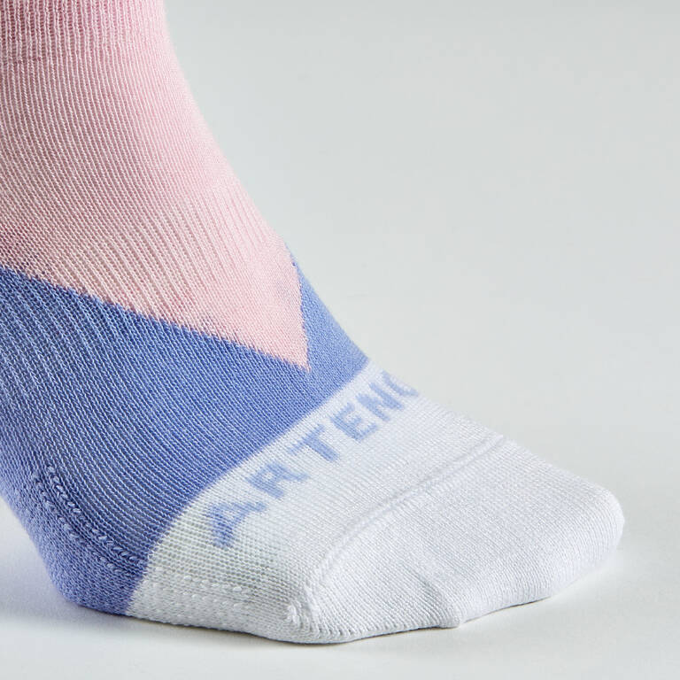 Low Sports Socks RS 160 Tri-Pack - Colour Block/Pink