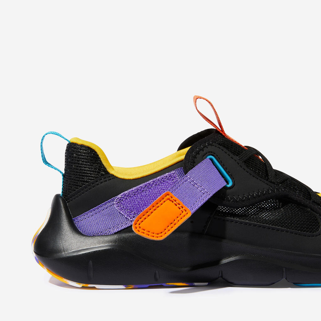 Chaussures multisport respirantes enfant mixte, Playful Summer Bleu et jaune
