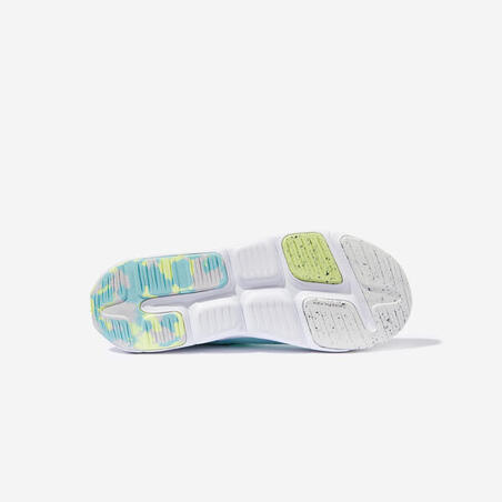 Chaussures à scratch enfant turquoise PLAYFUL SUMMER