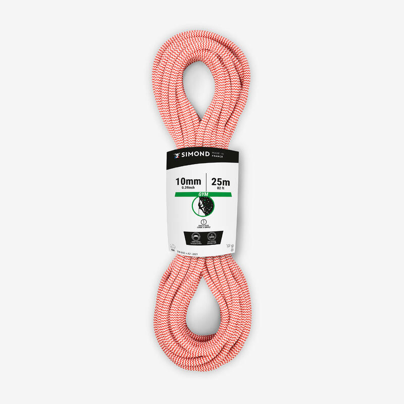 Kletterseil - Klimb Gym 10 mm × 25 m rot