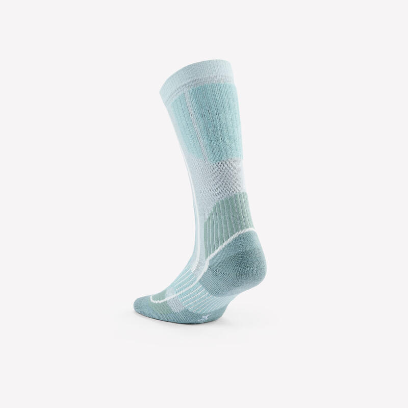 Chaussettes chaudes de randonnée - SH500 MOUNTAIN MID - enfant X2 paires