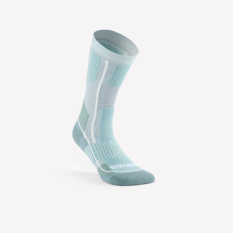 Chaussettes chaudes de randonnée - SH500 MOUNTAIN MID - enfant X2 paires