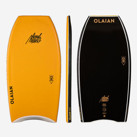 Bodyboard limited edition Lionel Médina - 900 orange svart