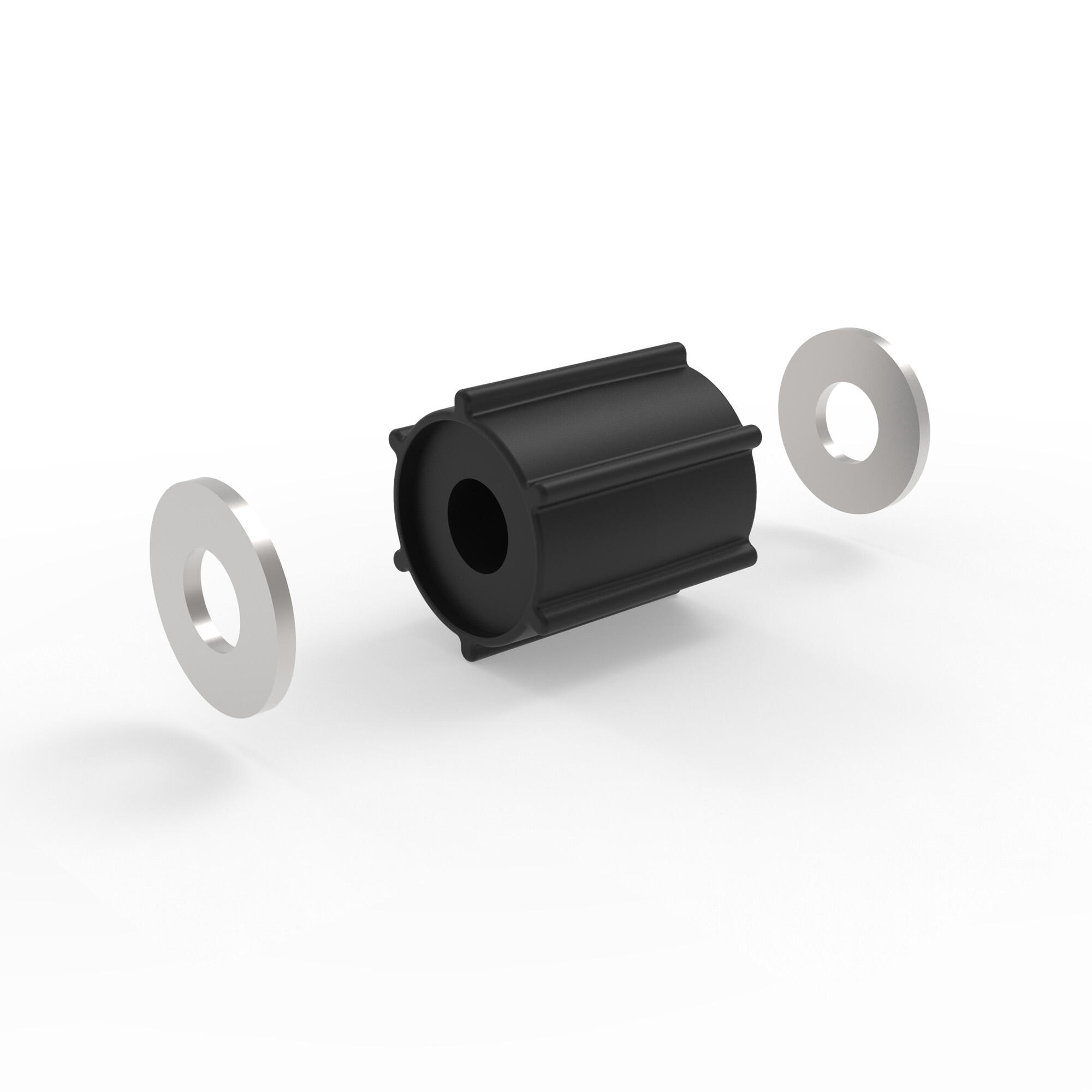 WEDZE Kit anti-rotationnel des patins SNOWPAD (kit de transformation de trottinette)