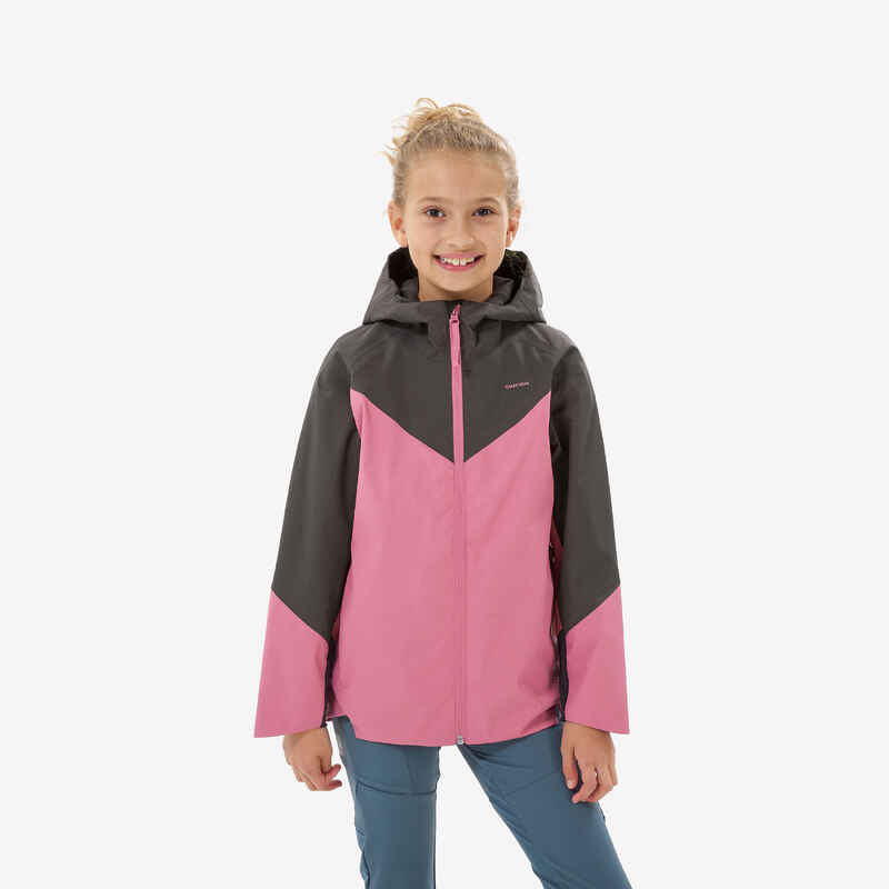 Kids' Waterproof Hiking Jacket - MH500 - Child 7-15 years