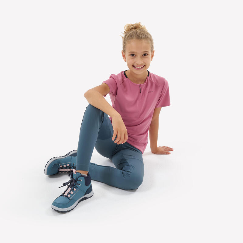 Chaussures de randonnée enfant - NH500 MID BLEU - 35 AU 38