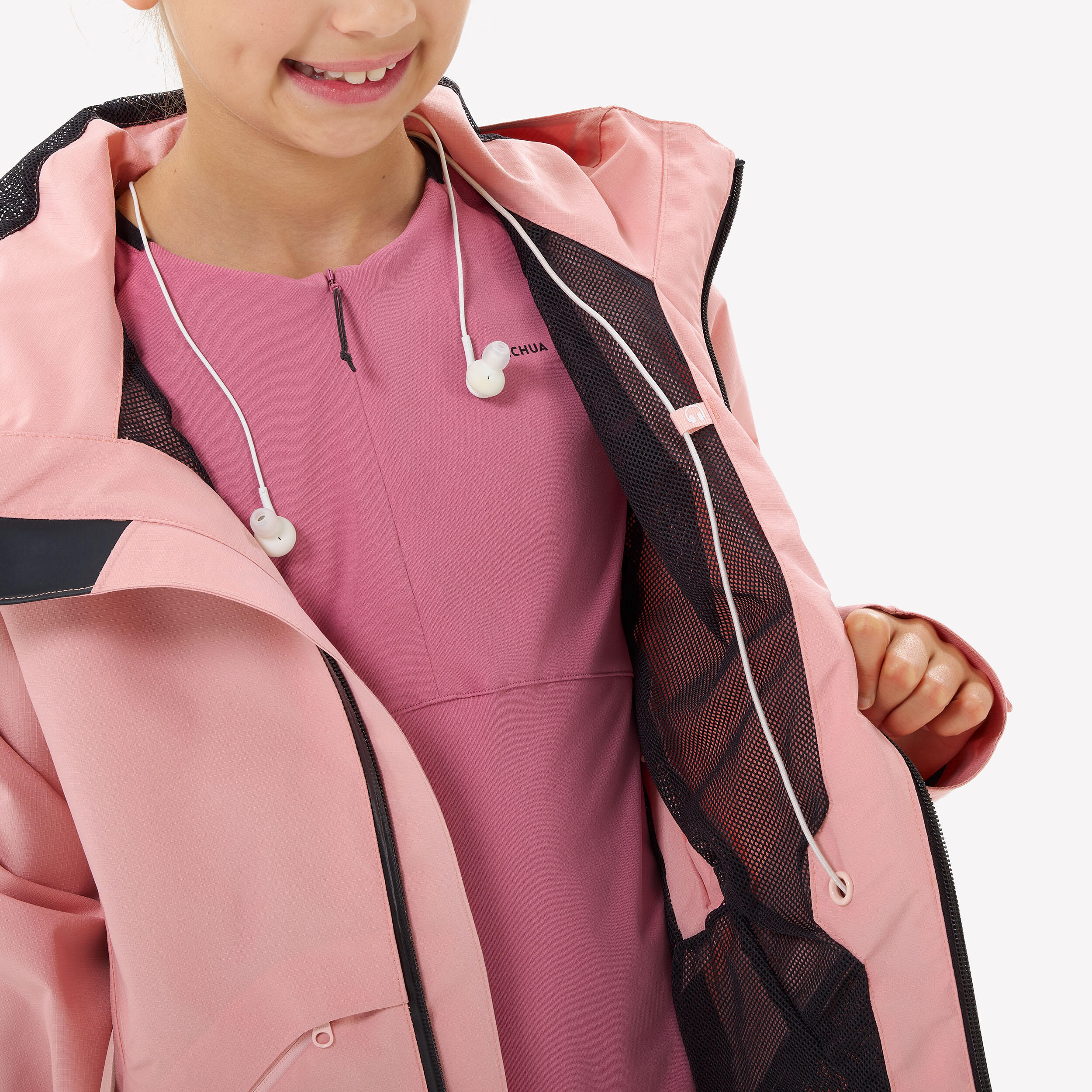 Kids’ Waterproof Hiking Jacket - MH 900 - QUECHUA