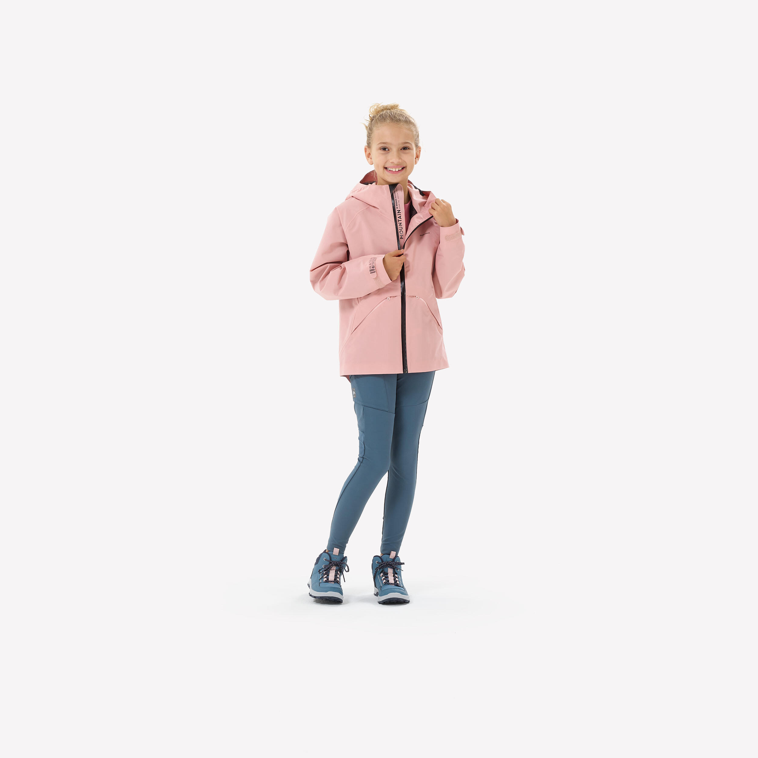 Waterproof hiking jacket - MH900 - children 7-15 years