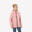 Wanderjacke Kinder Gr. 122–170 wasserdicht Wandern - MH900 pink