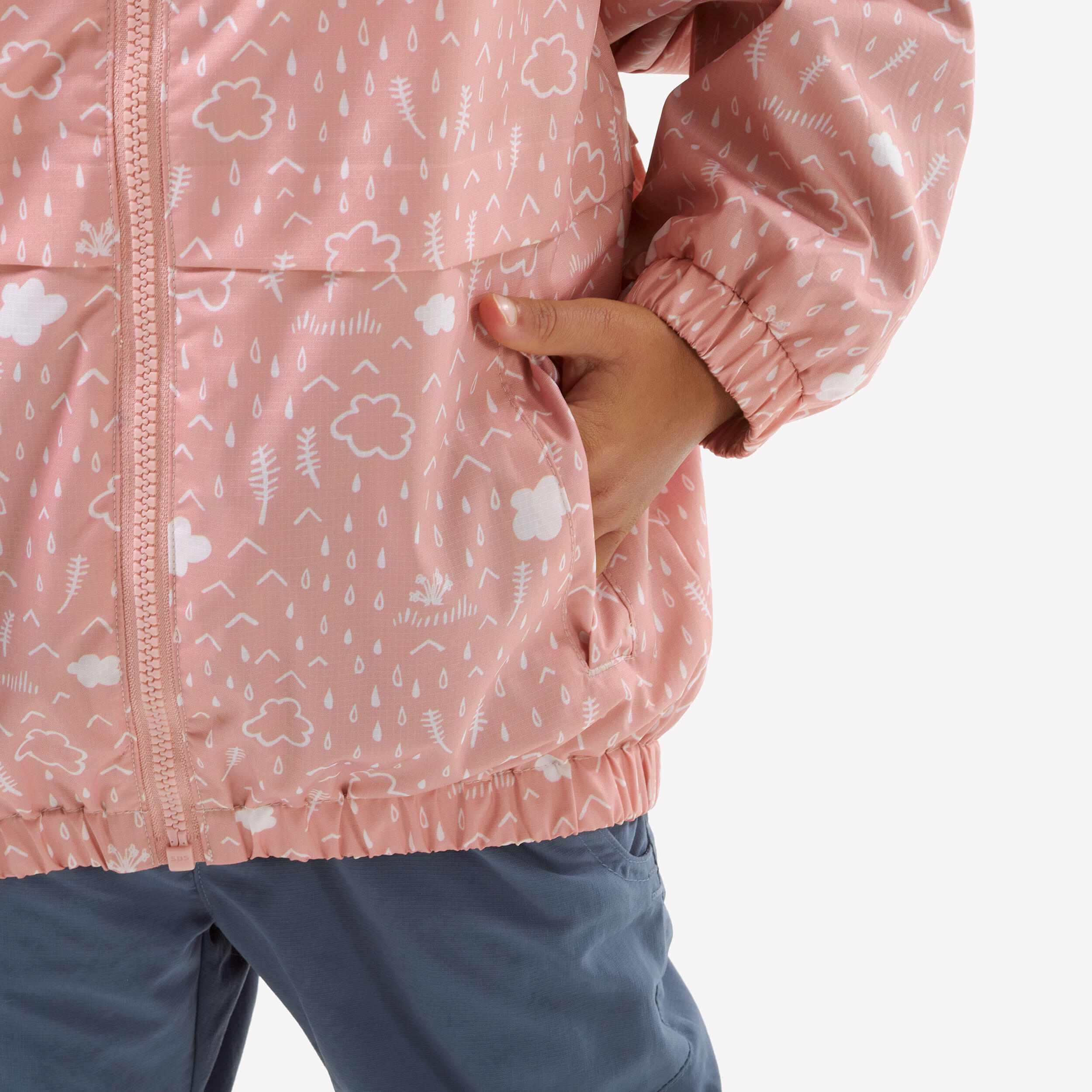 Kids’ Waterproof Hiking Jacket - MH 500 - QUECHUA