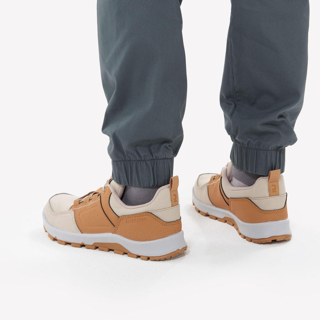 Pantalon de randonnée enfant NH100 kaki - 7-15 ans