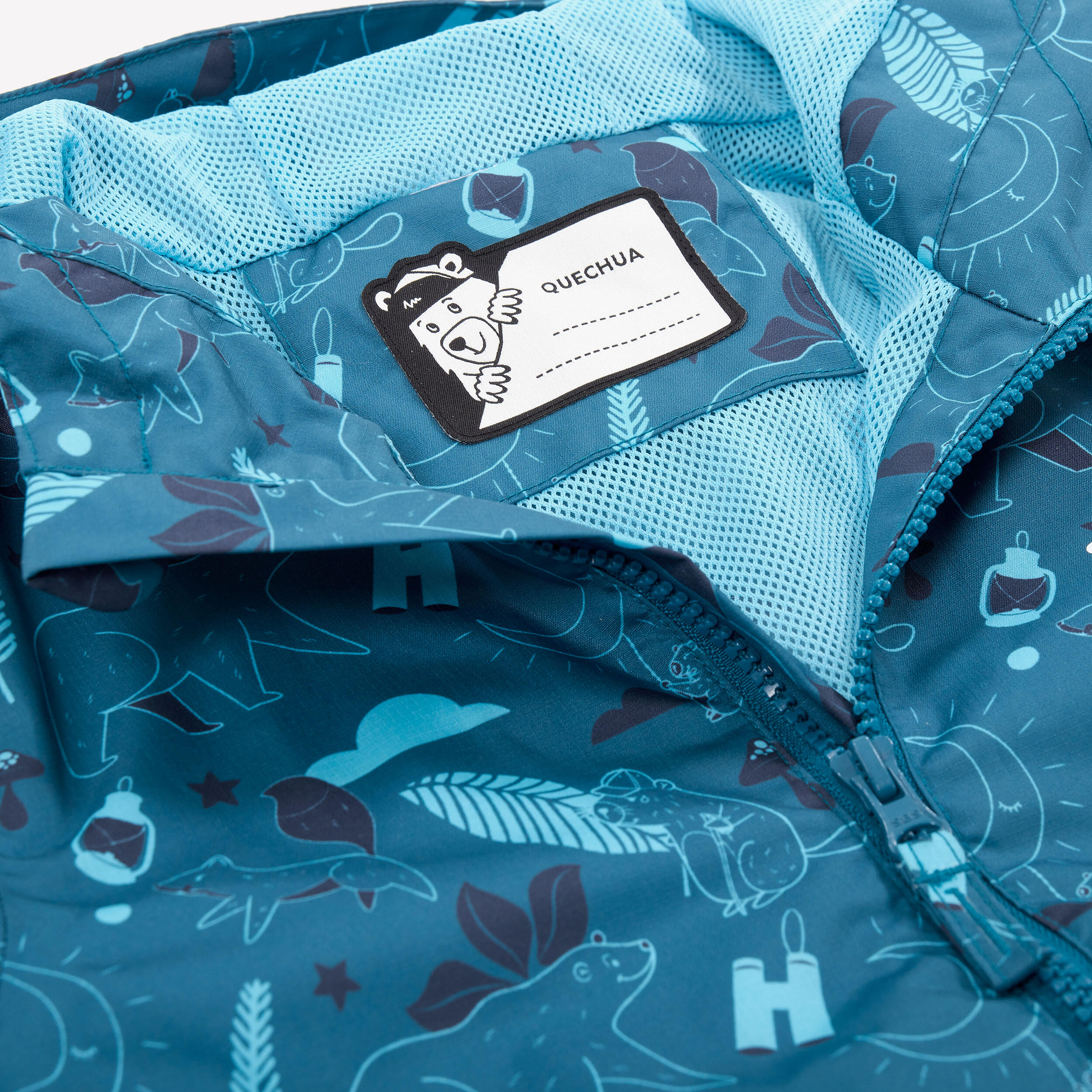 Manteau de randonnée imperméable enfant – MH 500 - QUECHUA