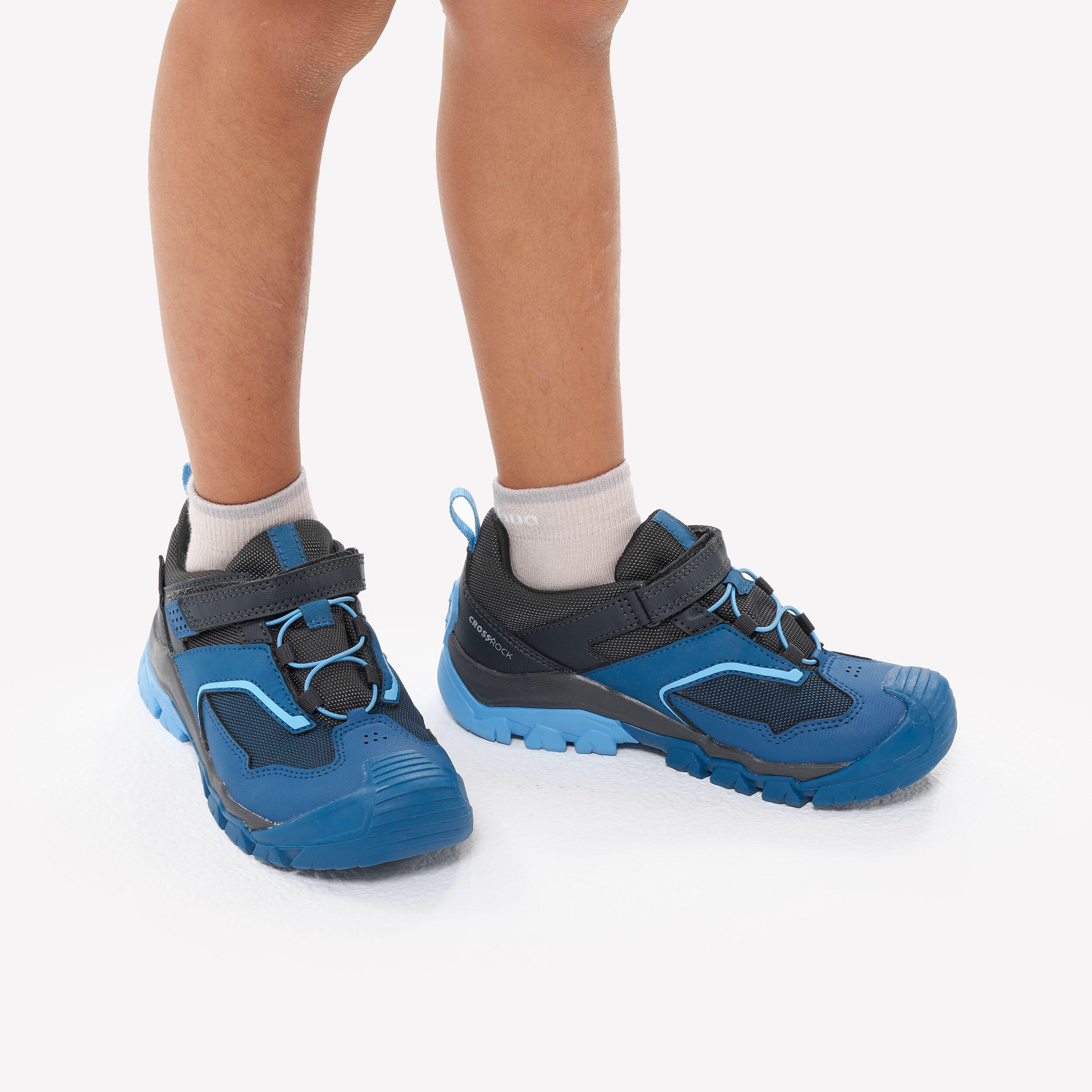 Ozark Trail Kids Waterproof Hiker Boots, Medium, Black, Sizes 13-6