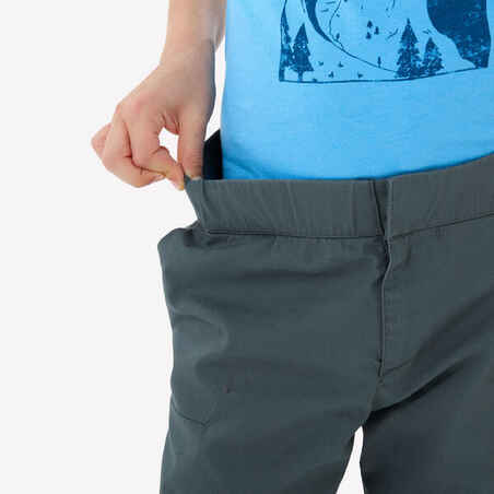 Παιδικό παντελόνι πεζοπορίας NH100 Ηλικίες 7-15 ετών - Χακί