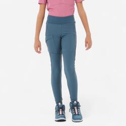 Legging de randonnée enfant, MH500 7-15 ans bleu