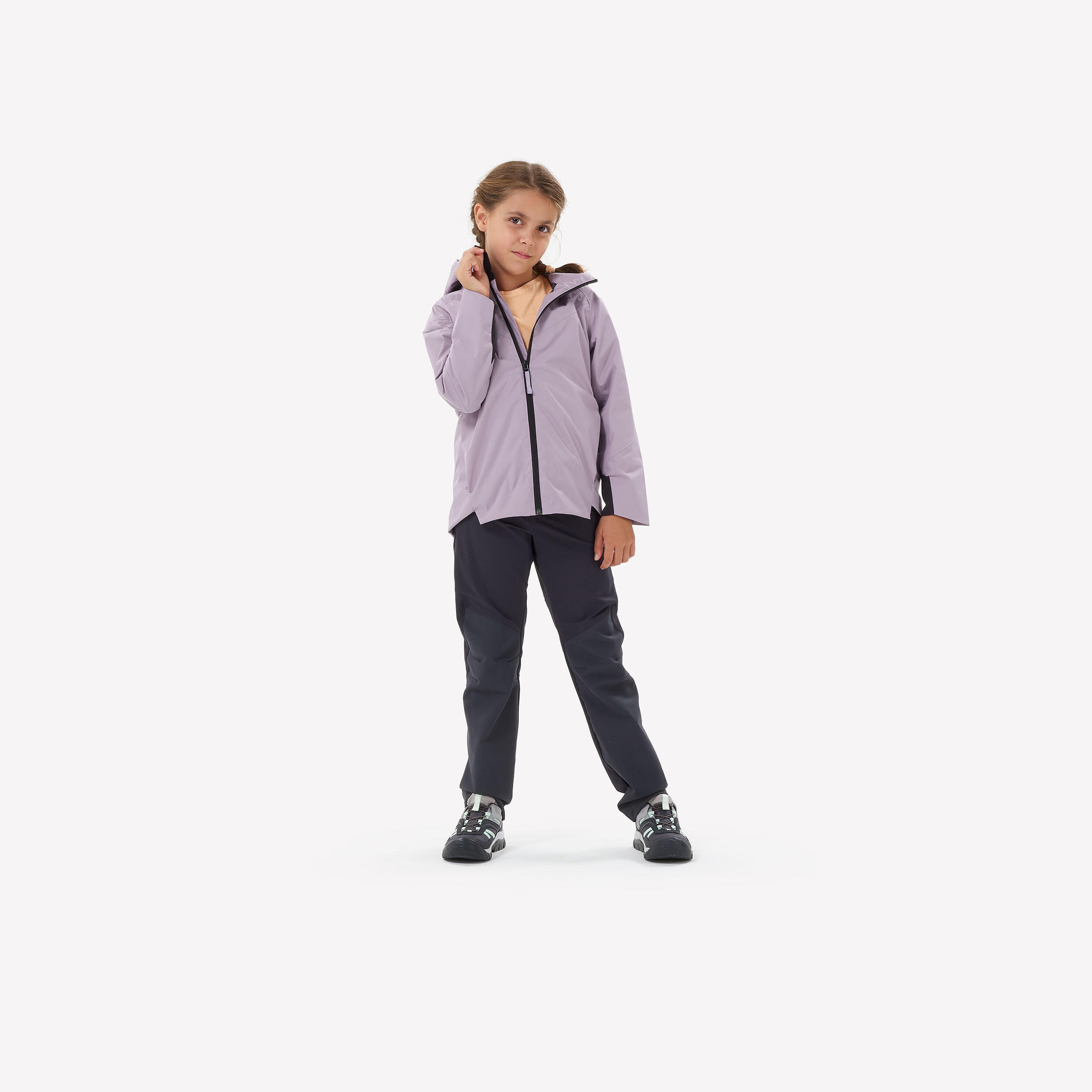 Pantalón de montaña y trekking Niños 7-15 años Quechua MH550 2/4