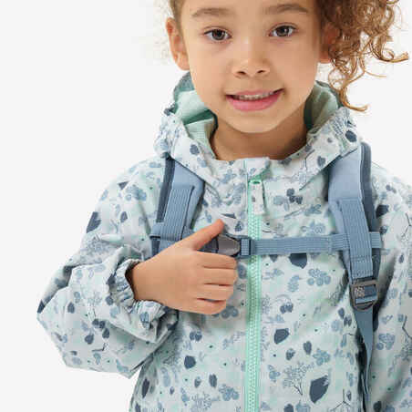 5 L kids’ hiking backpack 2-6 years, MH100 - Mint Animals