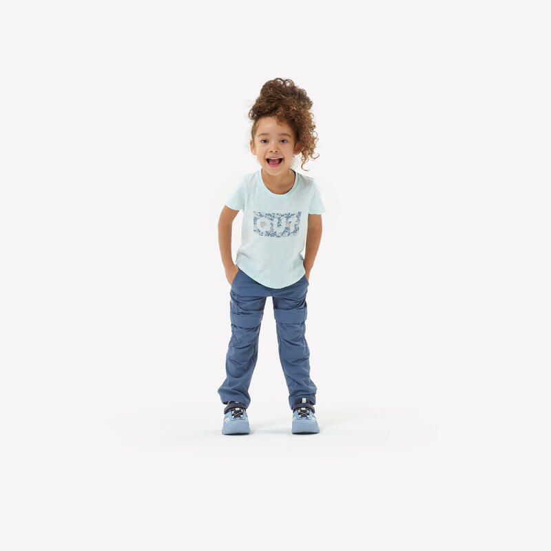 T-Shirt enfant MH100 vert - 2-6 ANS