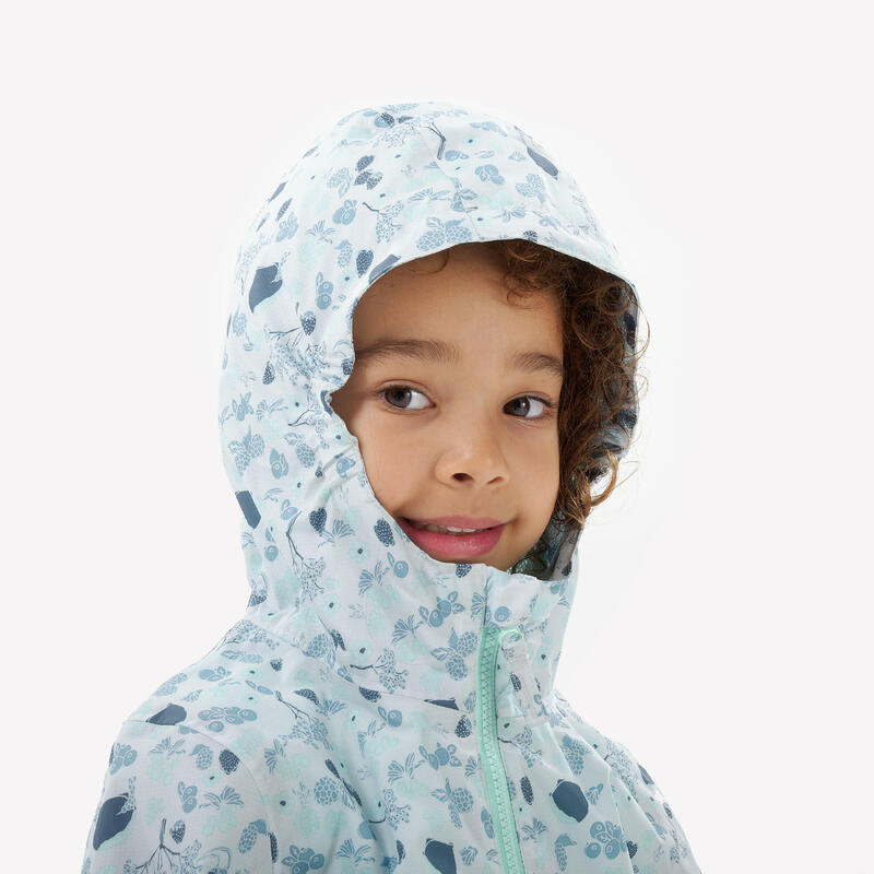 Veste imperméable de randonnée enfant - MH500 KID - 2-6 ANS