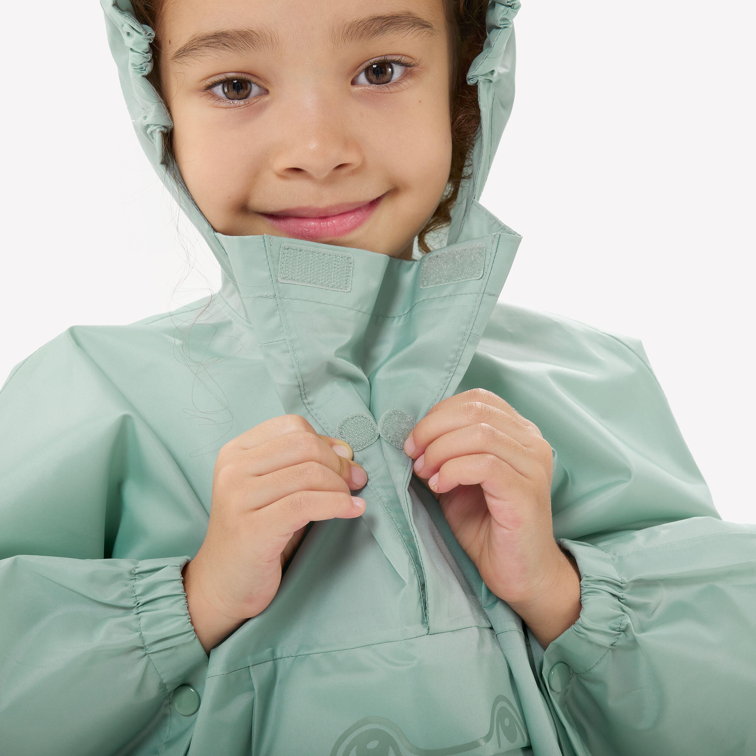 GmbH 3D-Regenponcho 'Lustiger Frosch' – Wasserdichter Kinder-Umhang Für 2-6 Jahre, Größe 92-128