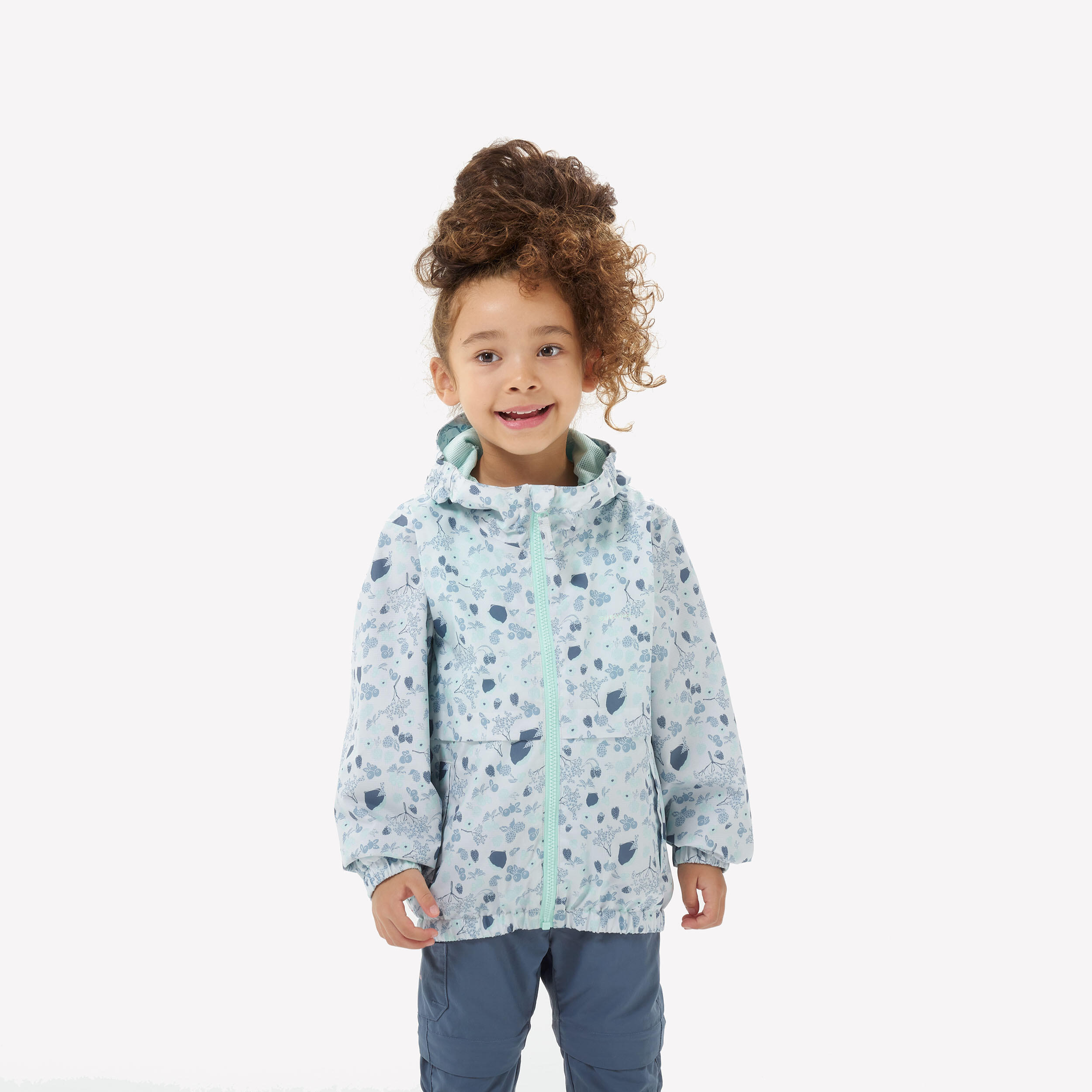 QUECHUA Kids' Hiking Waterproof Jacket MH500 2-6 Years