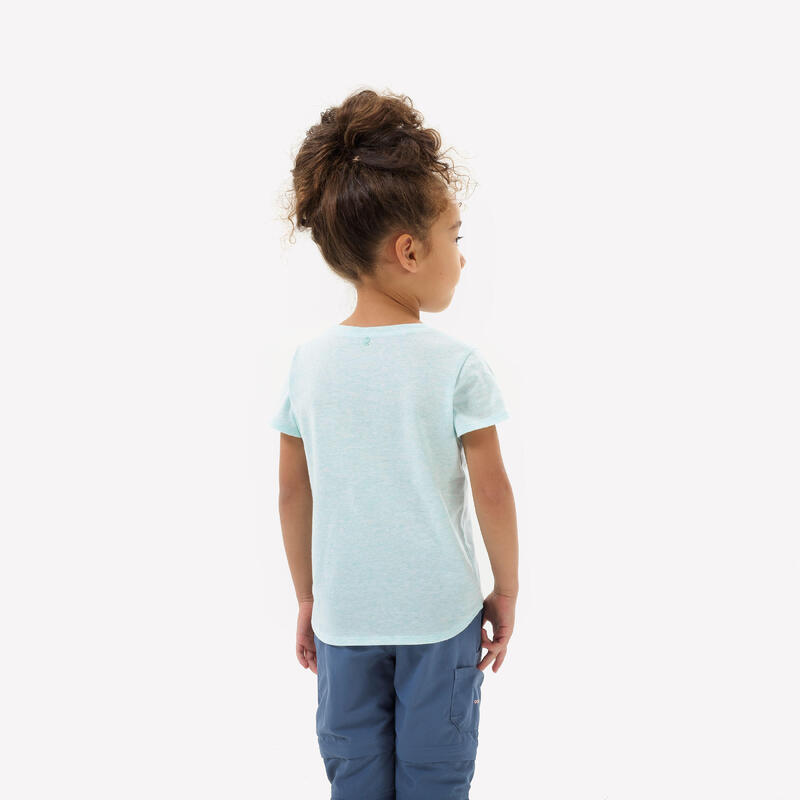 T-Shirt enfant MH100 vert - 2-6 ANS