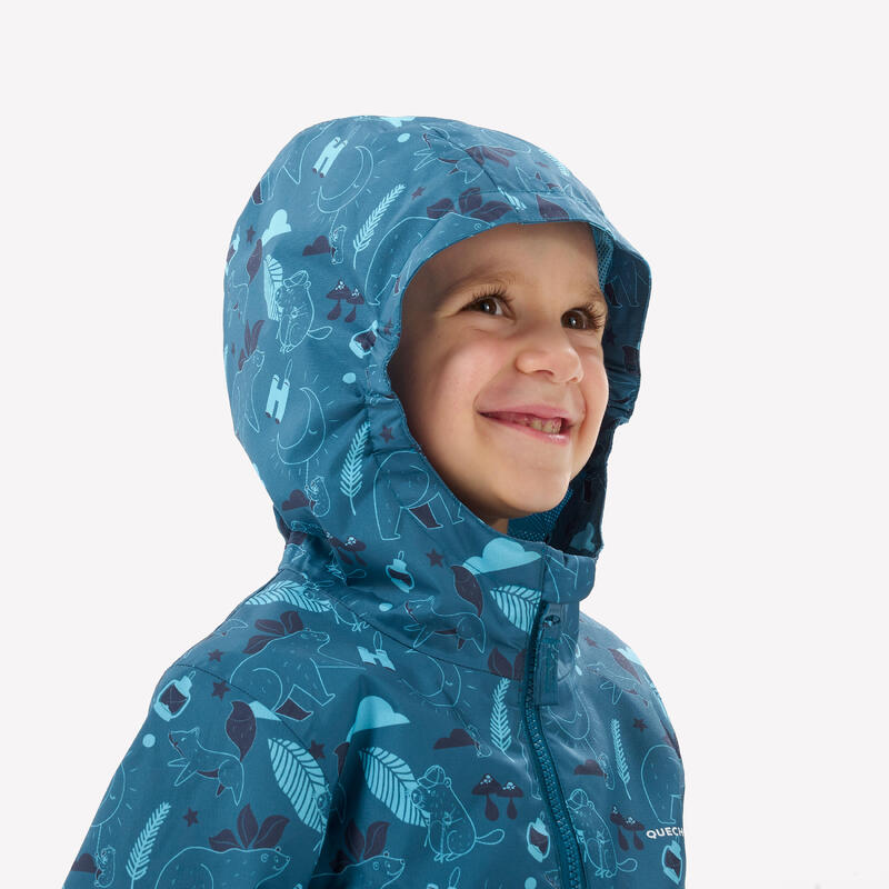 Gyerek túra esőkabát, vízhatlan, 2-6 éveseknek - MH500