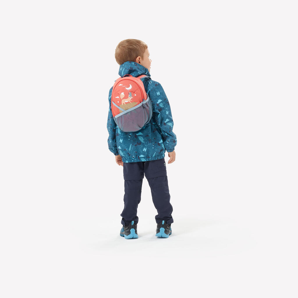 Mochila de senderismo pequeña de 5 L café para niños de 2 a 6 años MH100