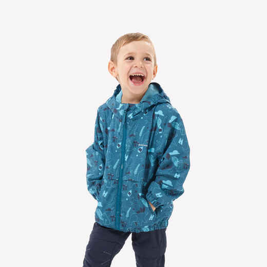 
      Kids' Hiking Waterproof Jacket MH500 2-6 Years
  