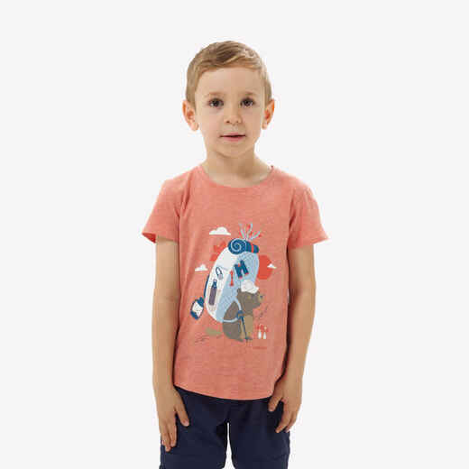 
      Παιδικό t-shirt - MH100 - Ηλικίες 2-6 ετών - Πορτοκαλί
  