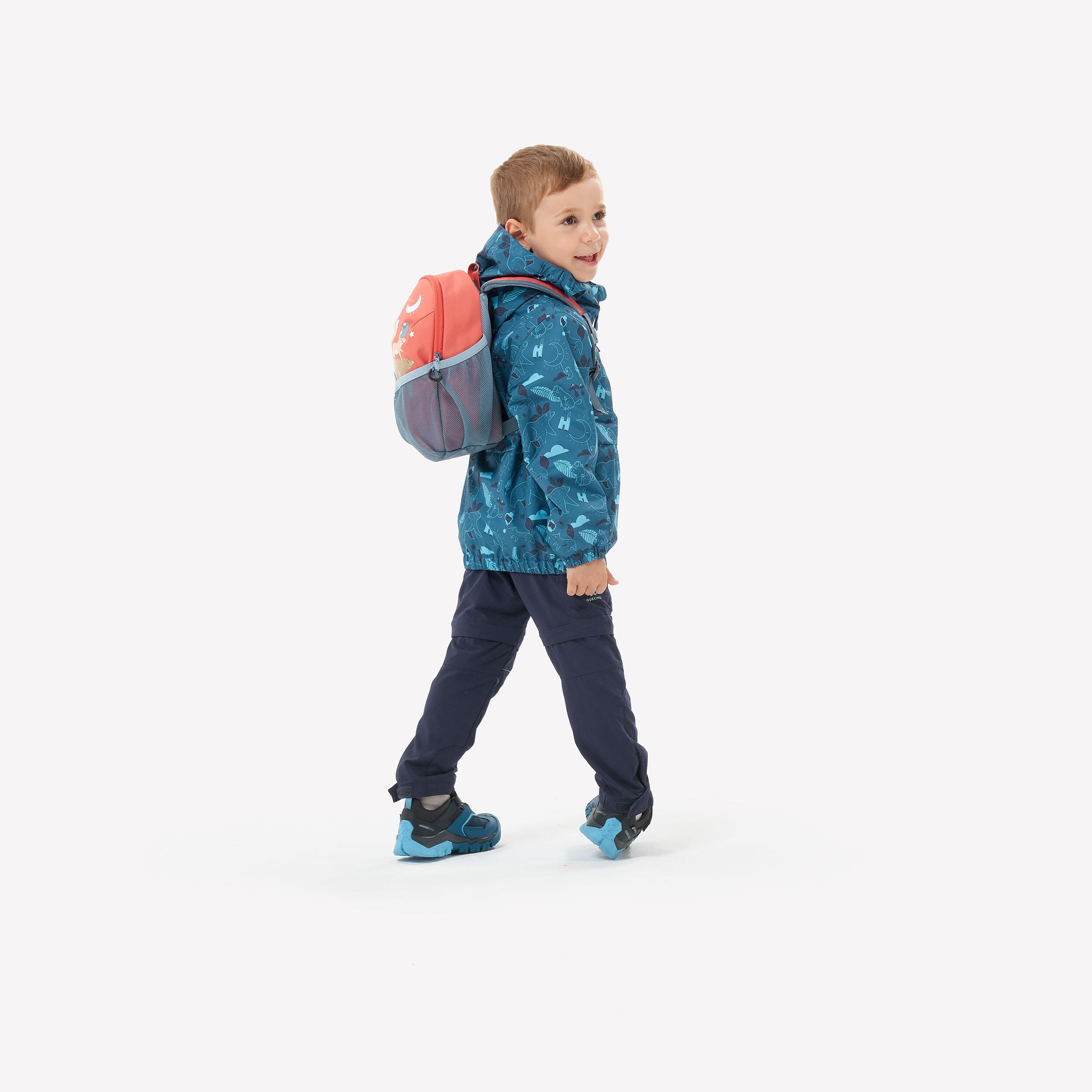 Pantalón desmontable de montaña y trekking Niños 2-6 años Quechua MH500 3/14