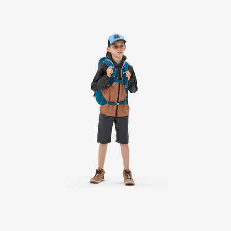 Waterproof Hiking Jacket - MH100 Zip - Child 7-15 years