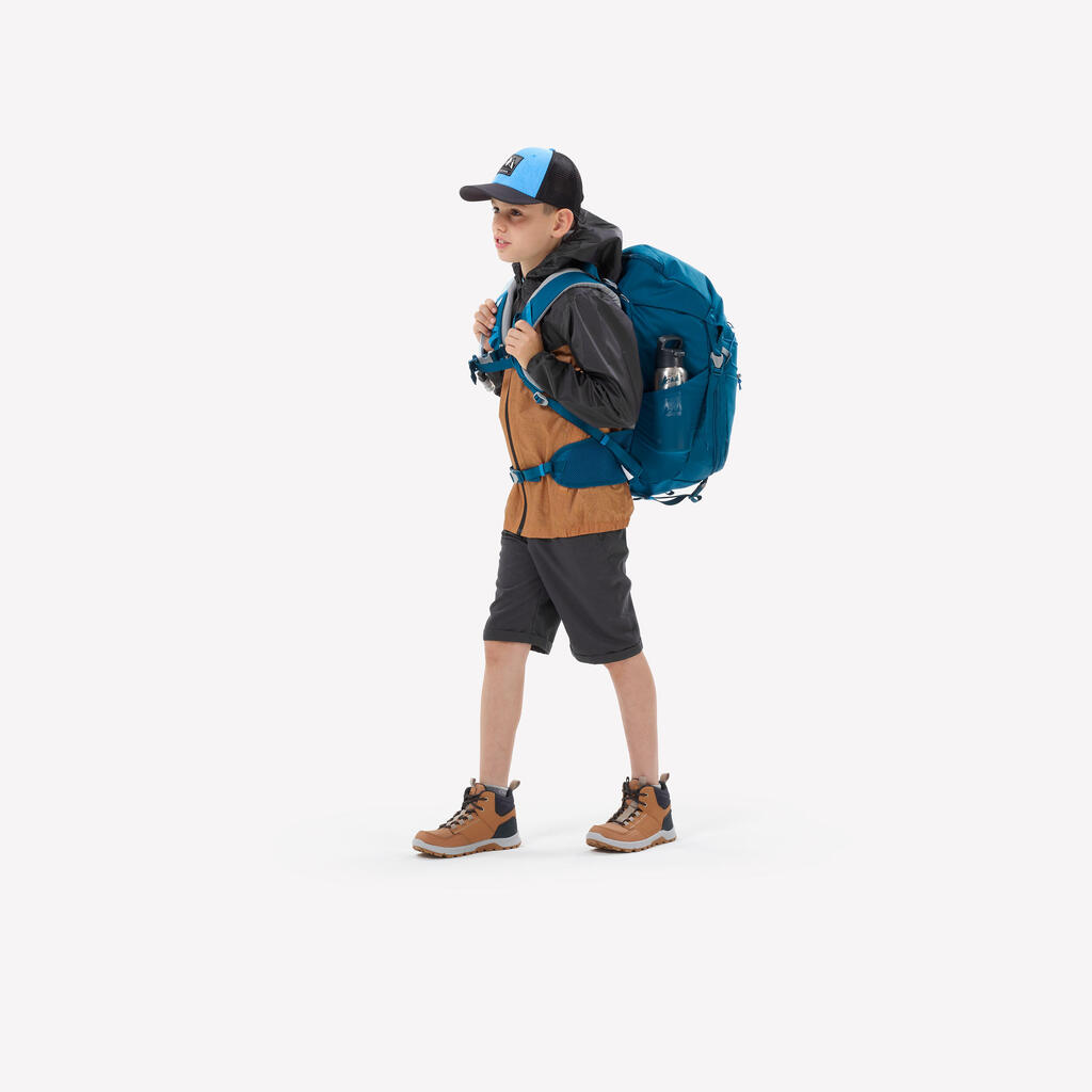 28 L kids’ hiking backpack, 7-15 years, MH500 - Blue