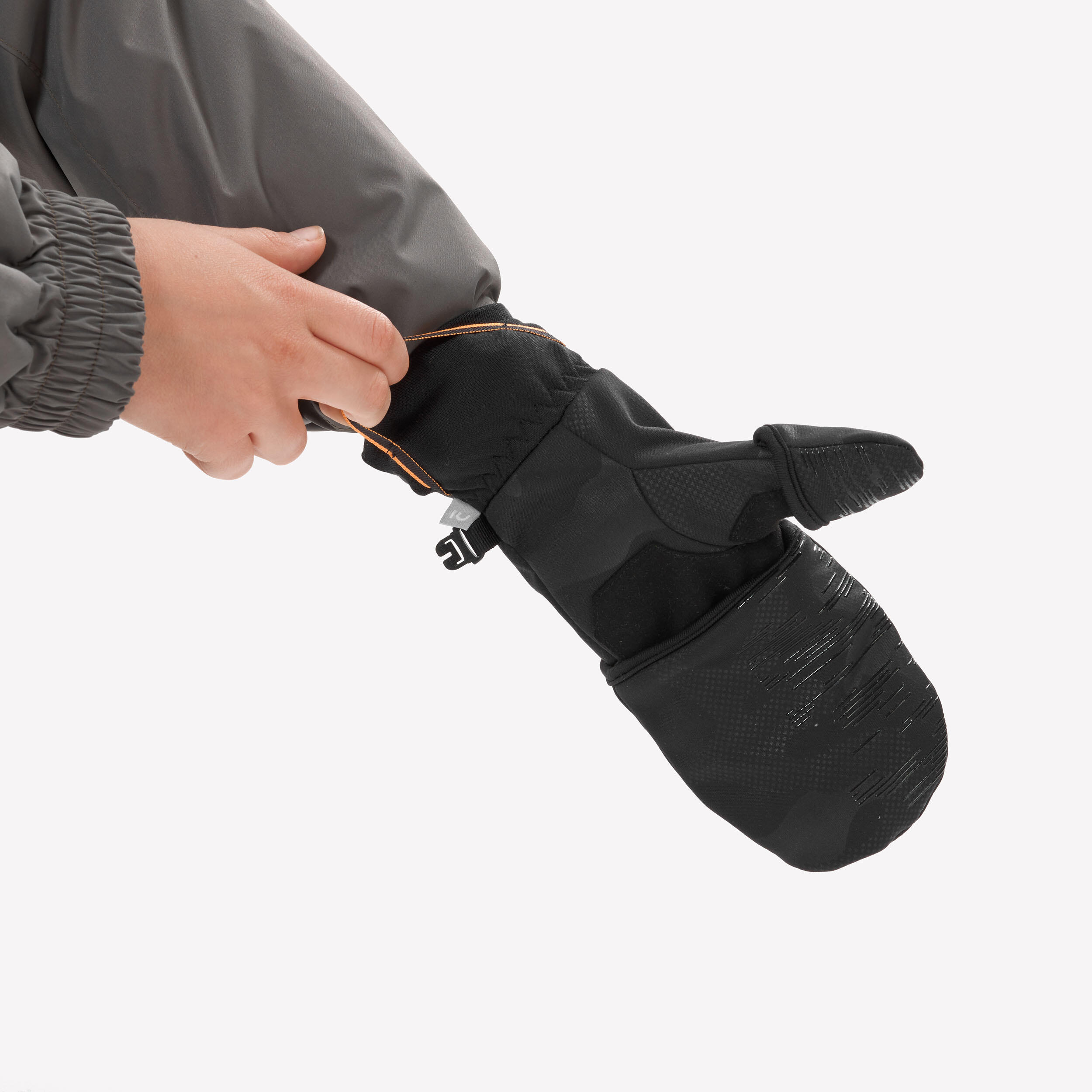 Mitaines/gants sans doigts de randonnée enfant – SH500 2/7