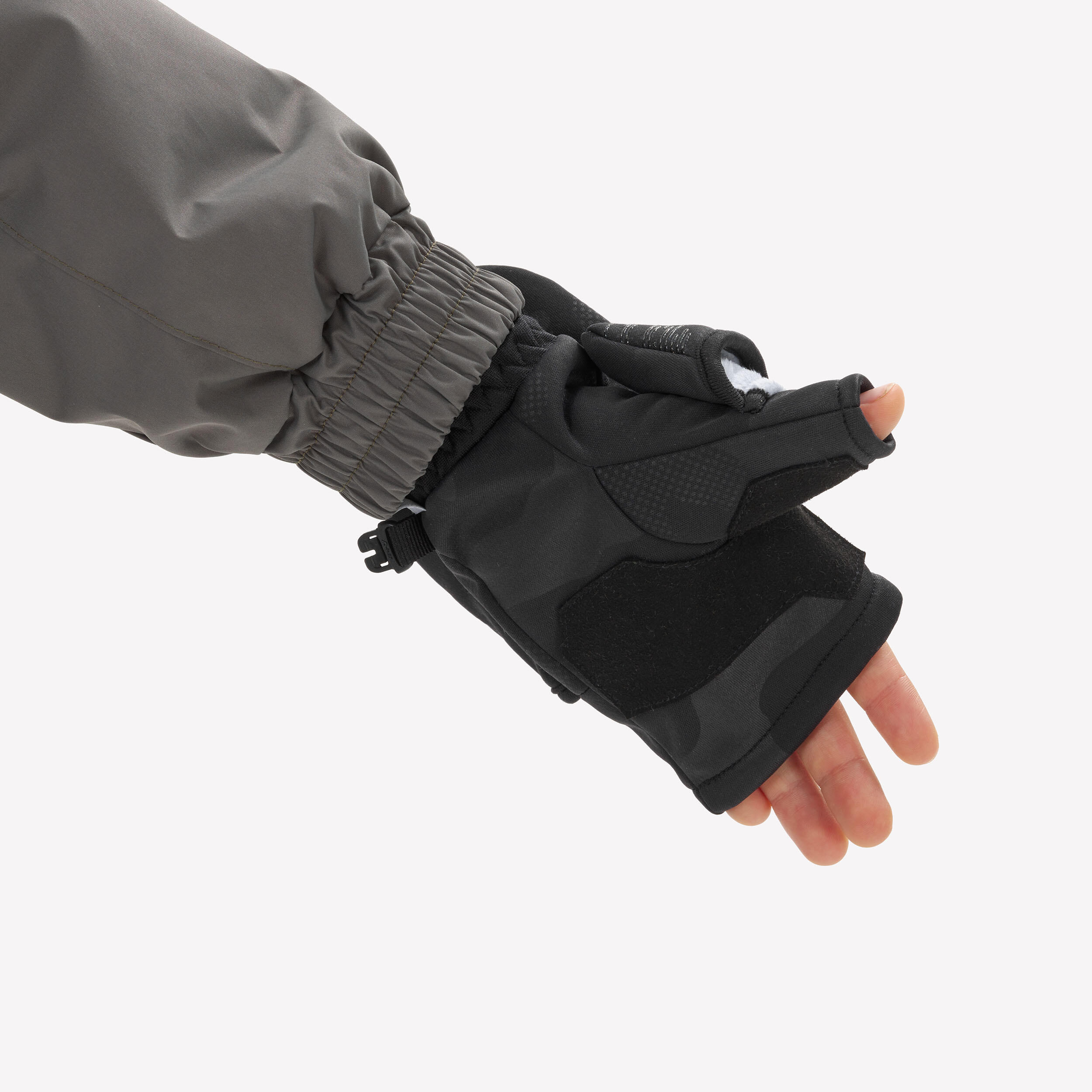 Image of Kids’ Mittens/Fingerless Gloves - SH 500 Black