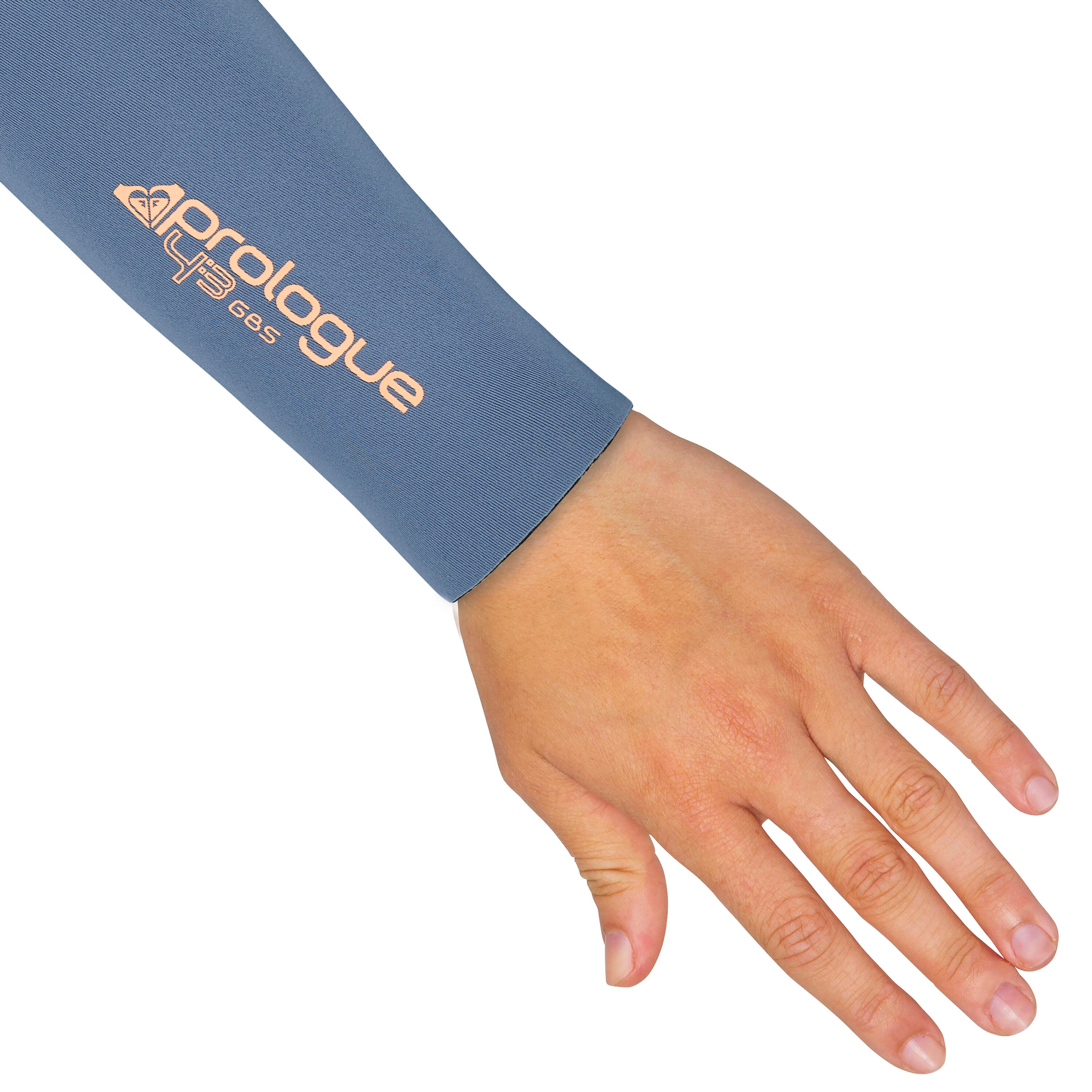 Combinaison surf roxy prologue femme 4/3 mm noir/bleu pastel 6/8