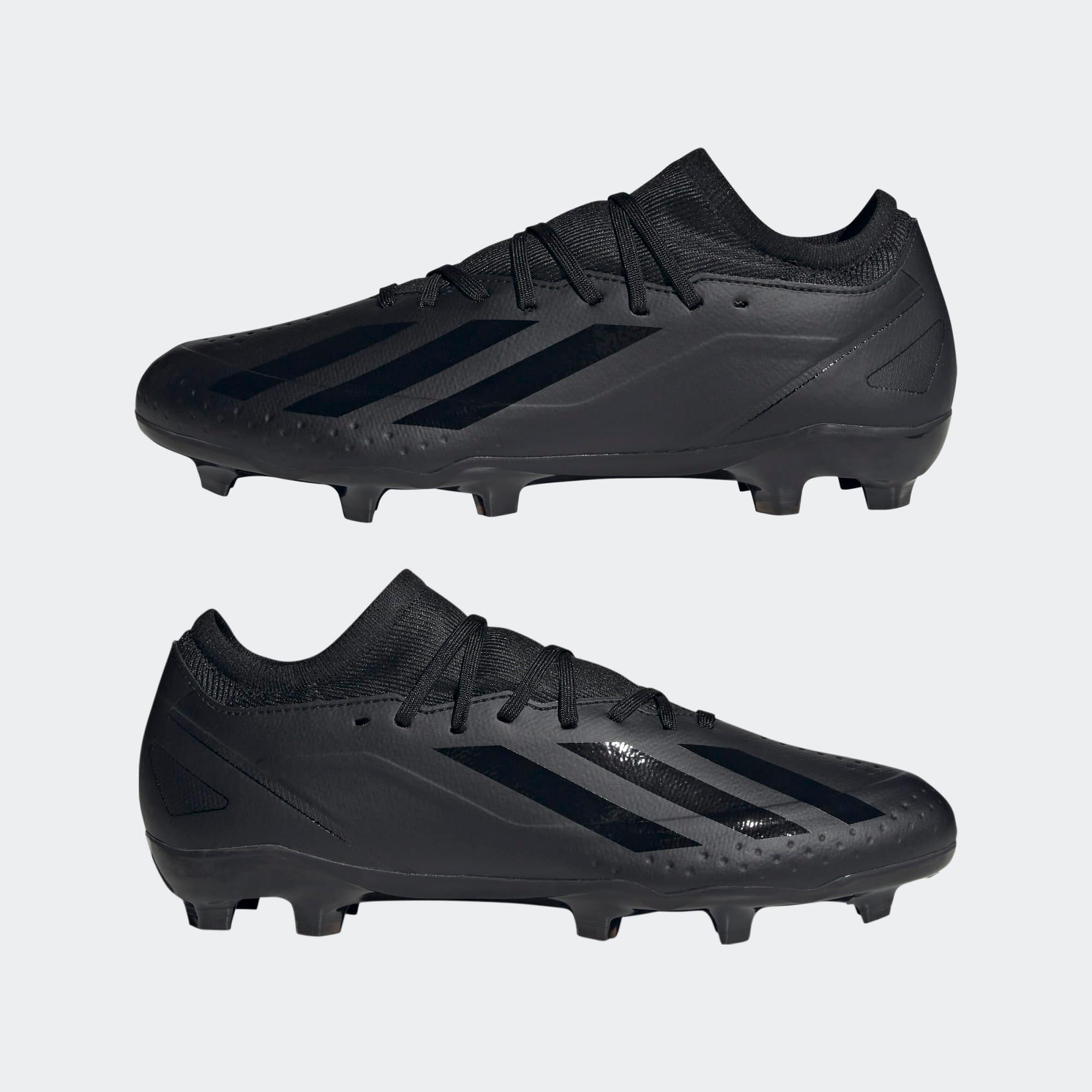 Adult Boots X Crazyfast.3 FG Black ADIDAS Decathlon